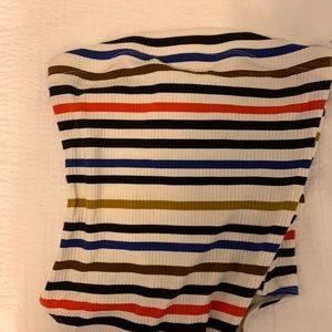 Urban Outfitters Striped Bodysuit Size S worn once